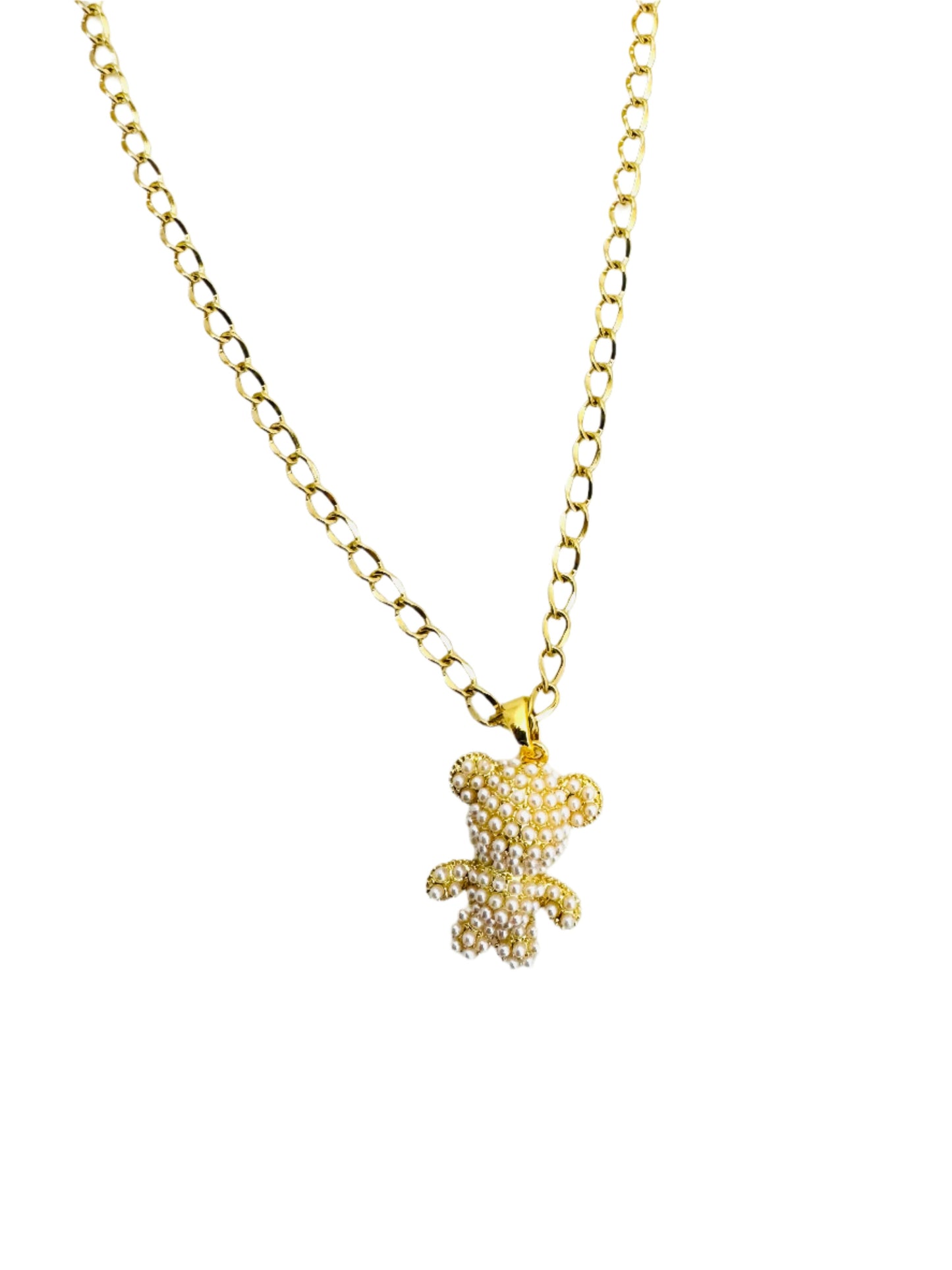 Perla Bear Necklace
