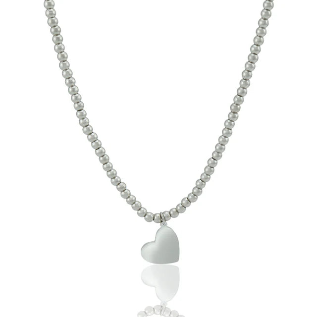 Beaded Heart Necklace