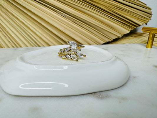 Rose CZ Ring