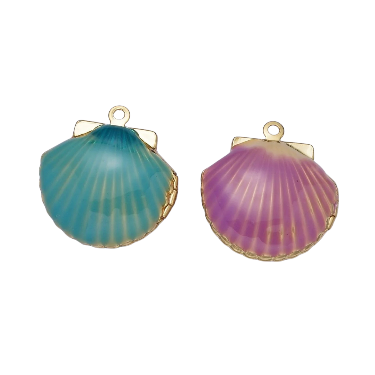 Clam Locket Charm