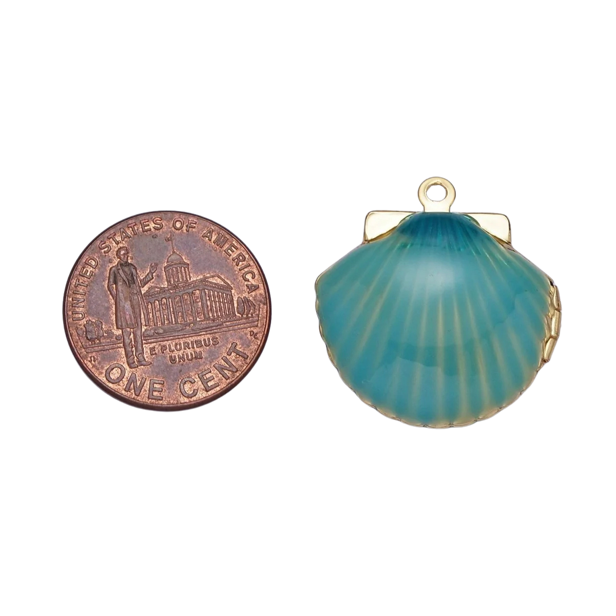 Clam Locket Charm