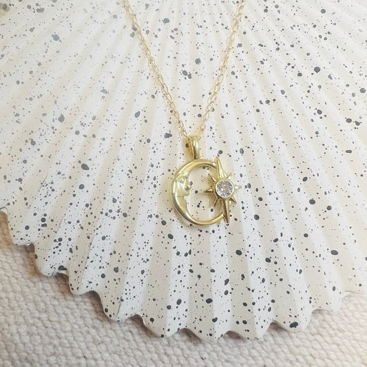 Quinn Moon Necklace