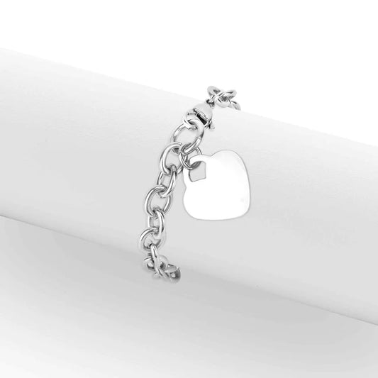 Chunky Heart Bracelet